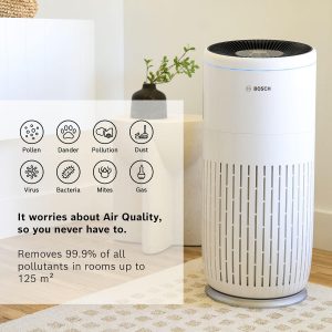 Bosch-Air-6000-Air-Purifier-Removes-99.9-of-all-Pollutants-through-HEPA13-Air-Filter-with-Smart-Sensor-Auto-Mode-Sleep-Mode-25-dB-A-Air-and-Humidity-Sensor-CADR-600m³h-up-to-125m²
